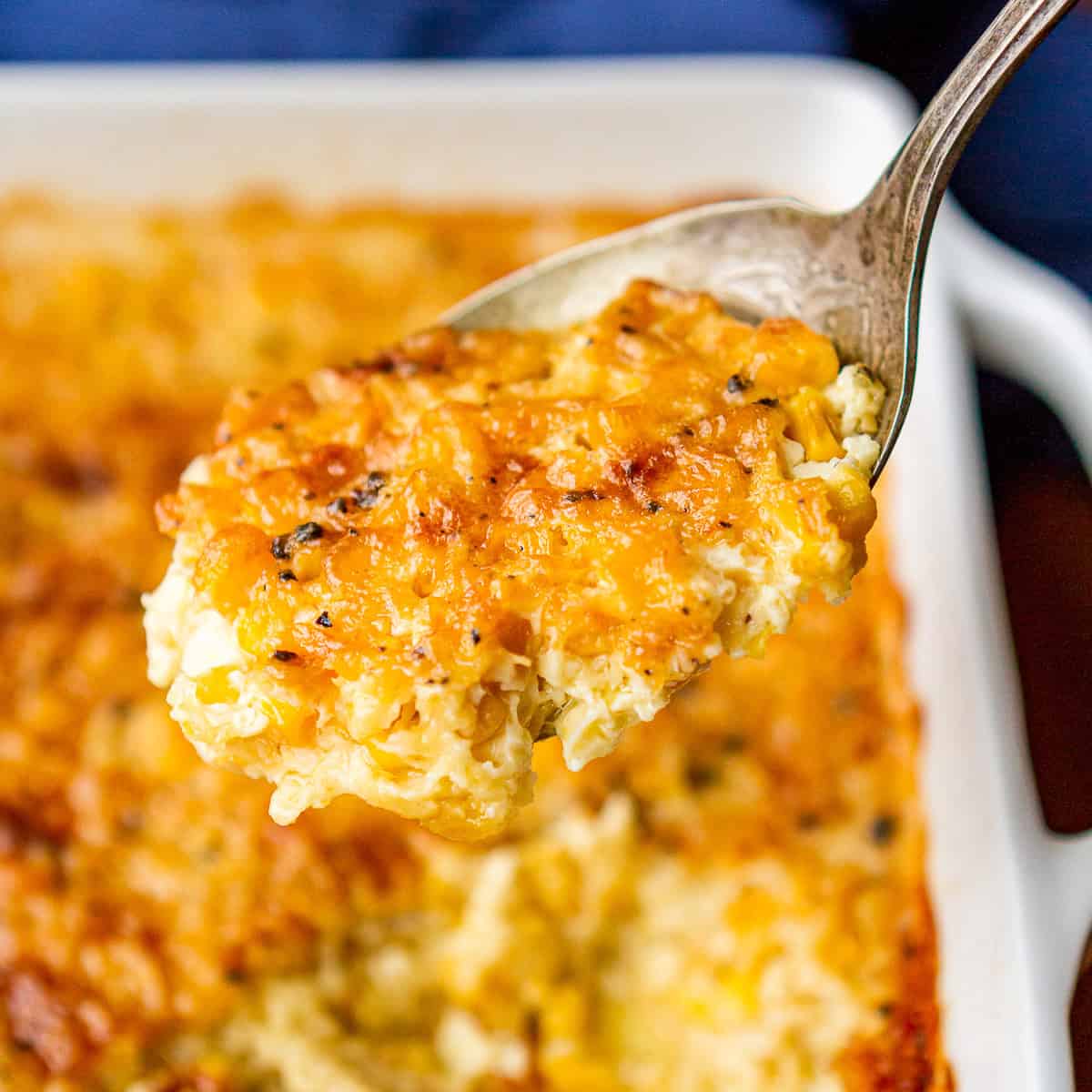 Creamed Corn Au Gratin