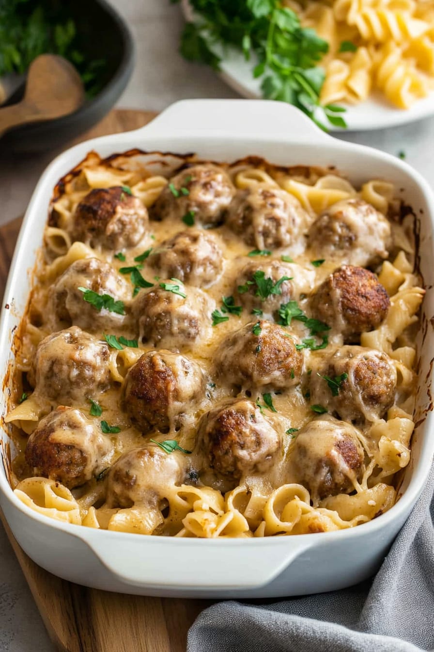 Swedish Meatball Casserole
