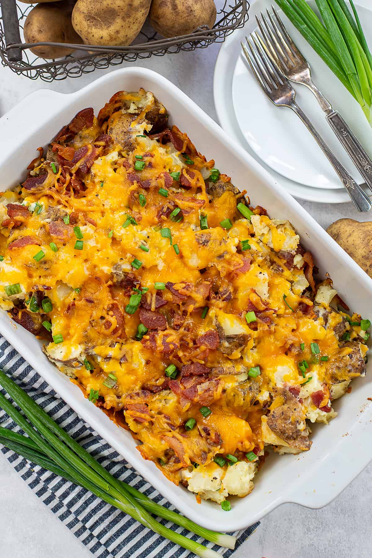 Loaded Baked Potato Casserole