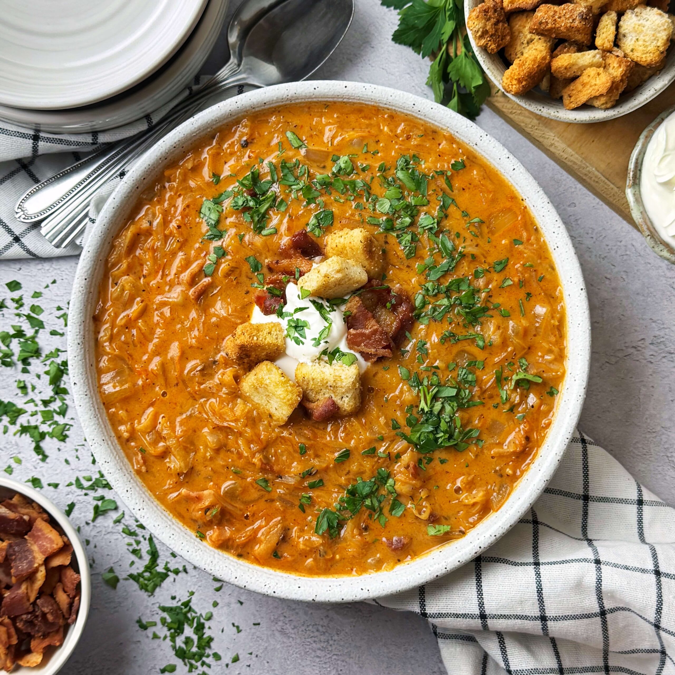 German Sauerkraut Soup