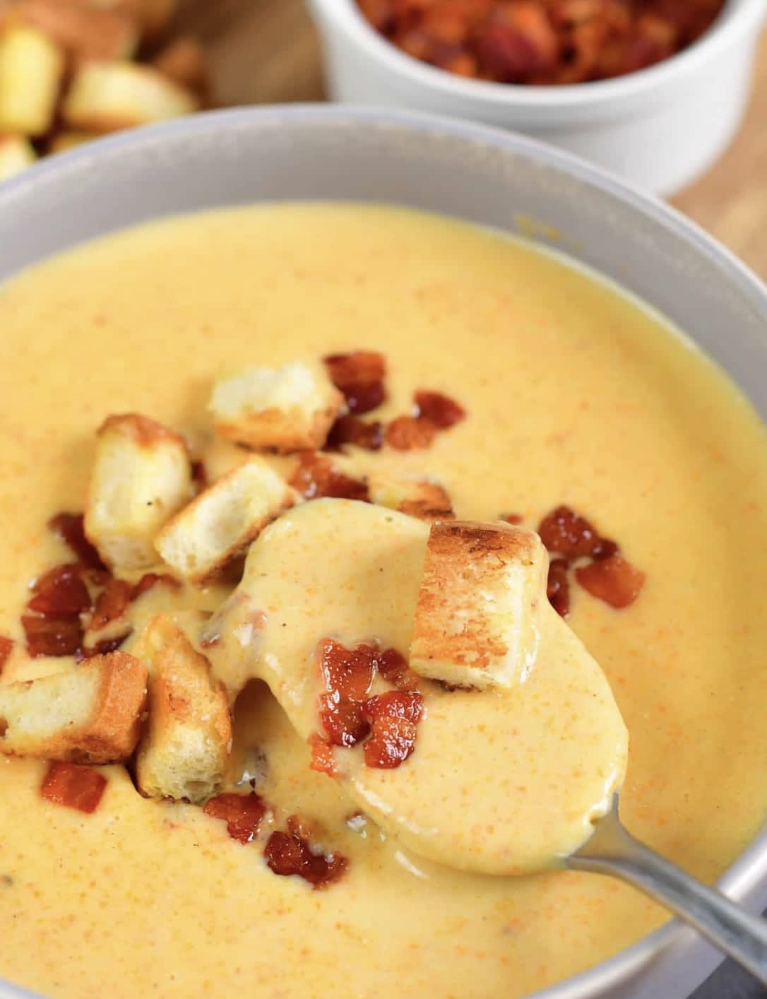 Cheddar Ale Soup
