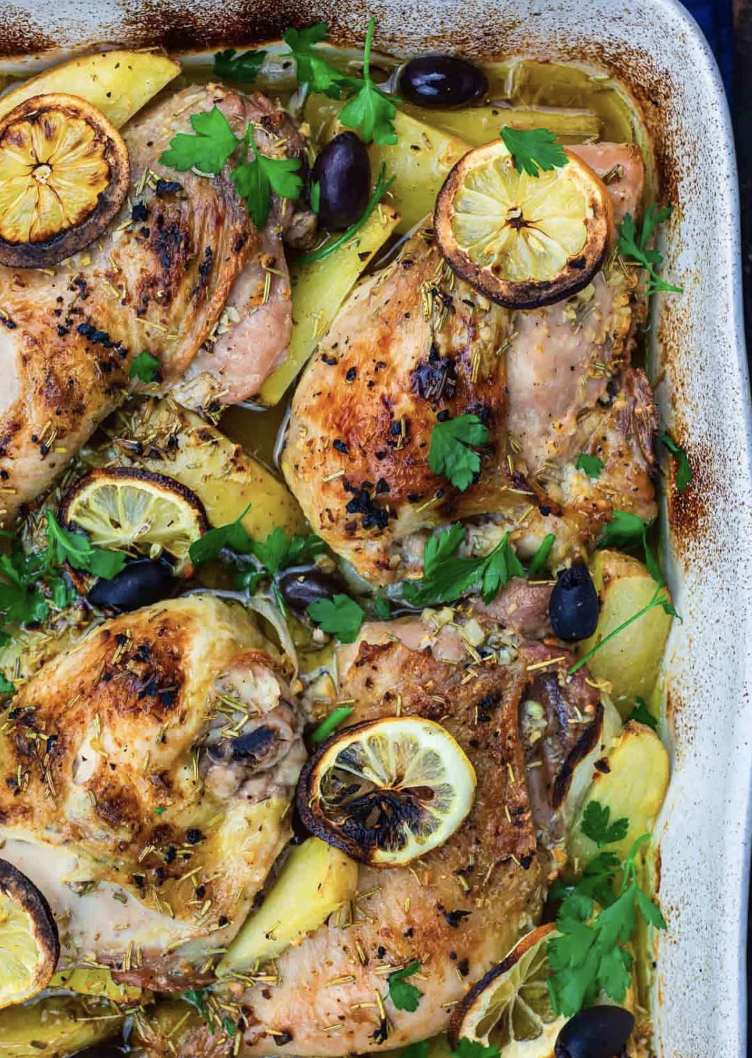 Greek Chicken and Potatoes