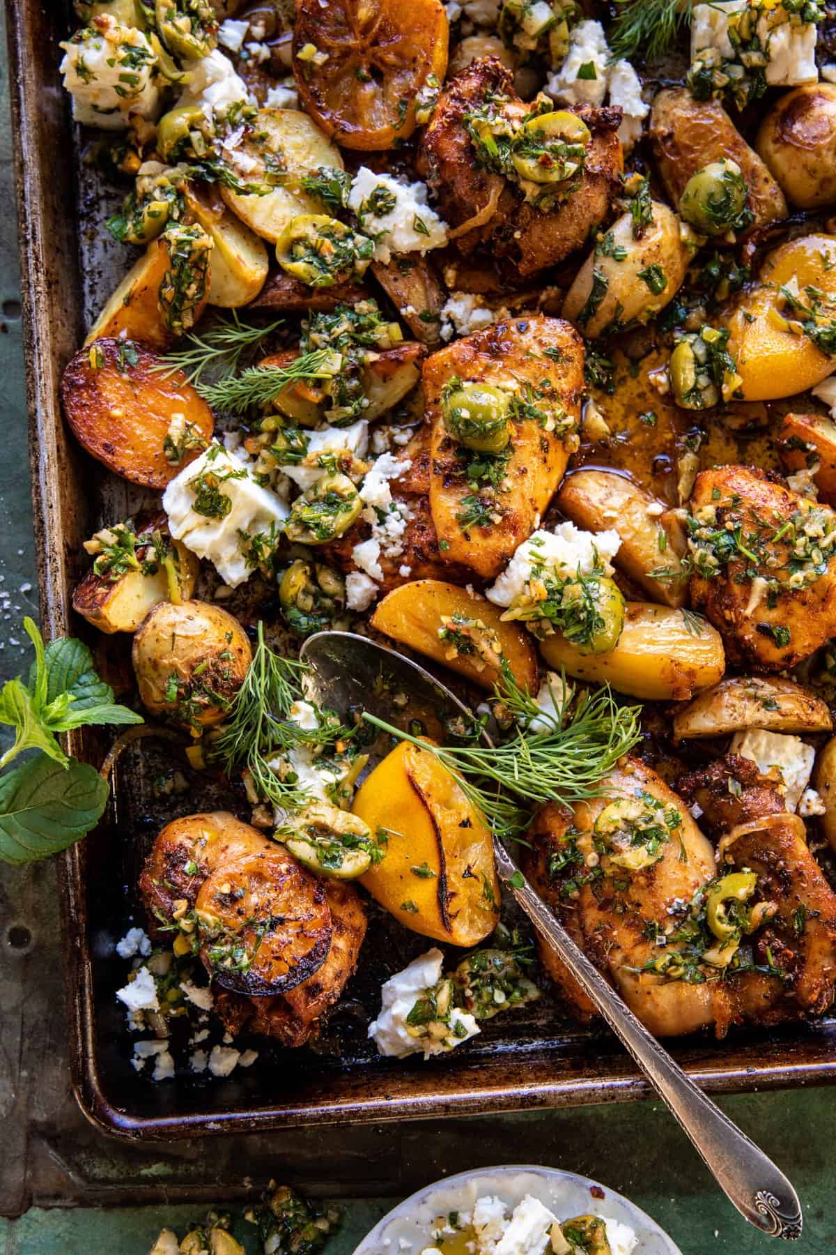 Greek Chicken and Potatoes