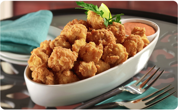 florida fried gator meal