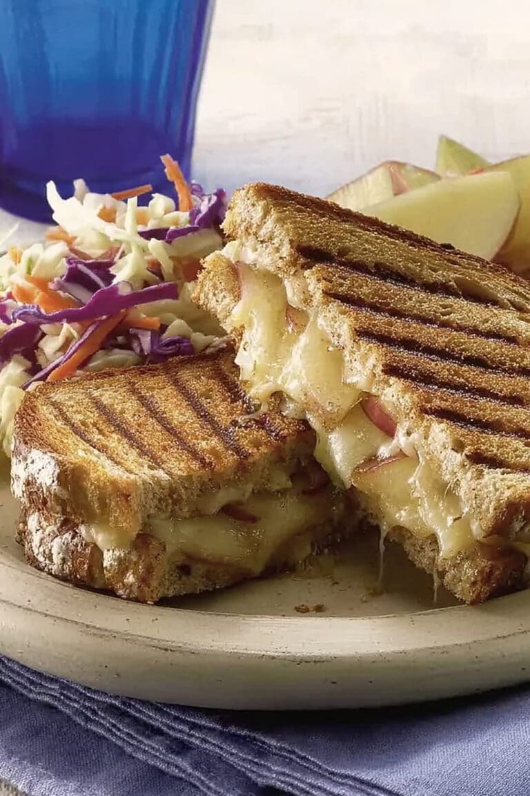 Cheddar & Pear Panini