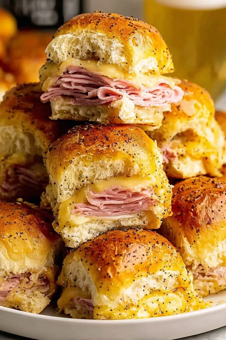 Hot Ham and Cheese Sliders