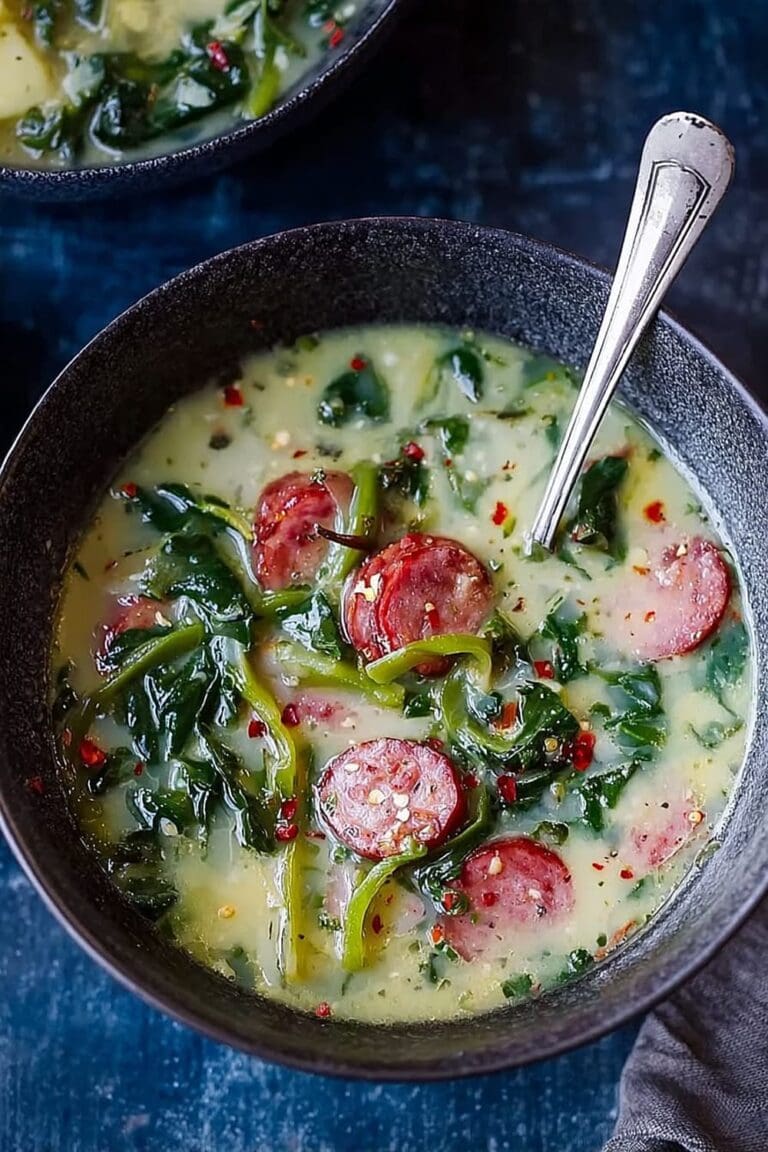 Caldo Verde Recipe (Portuguese Green Soup)