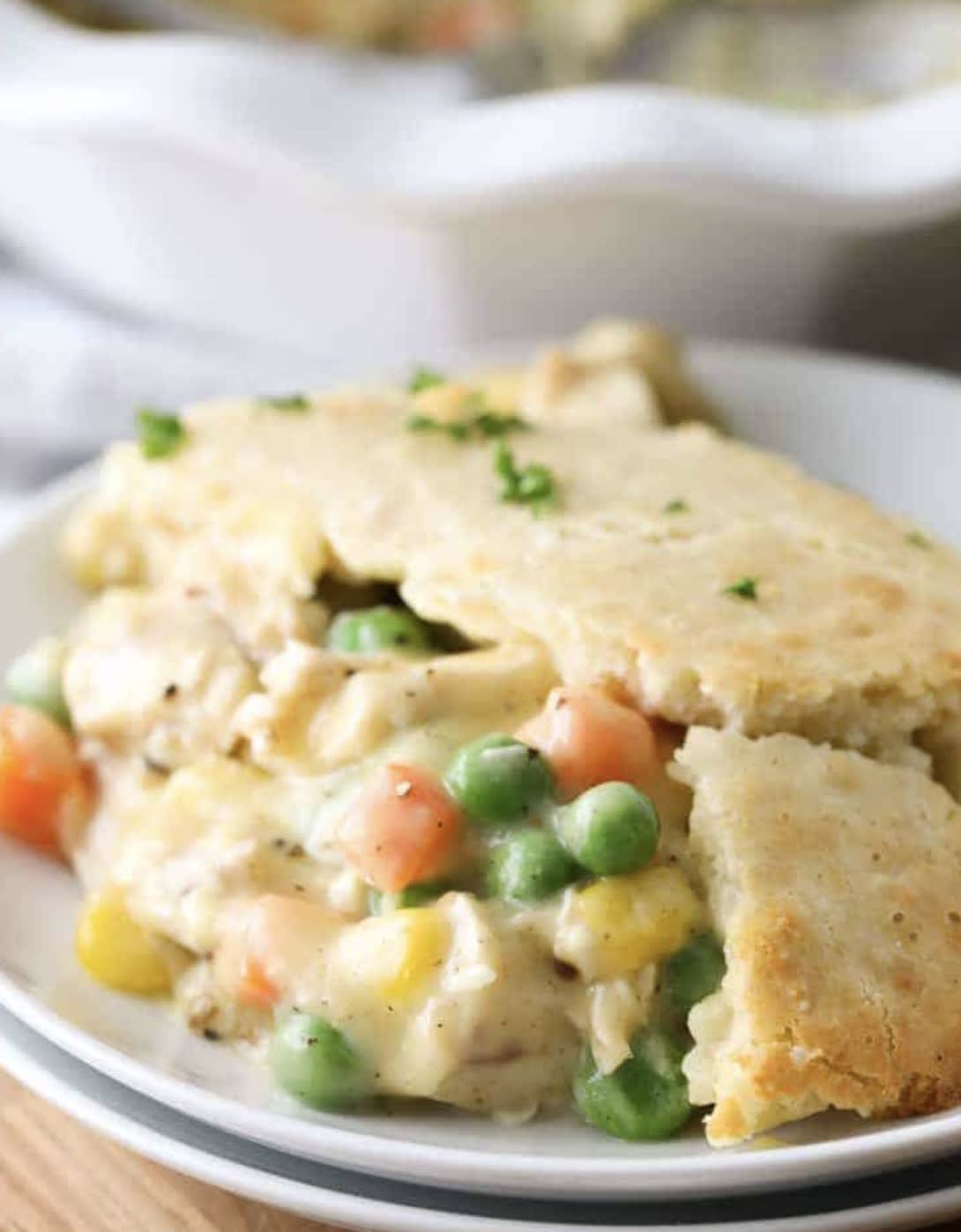 Chicken Biscuit Pot Pie