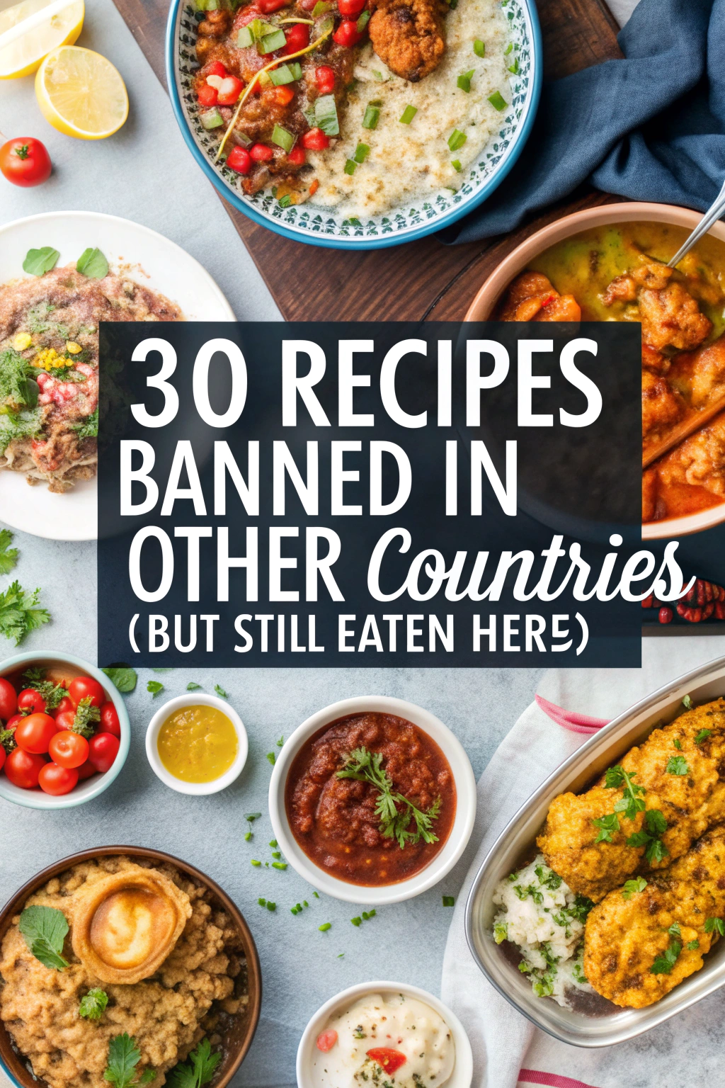 30 Recipes Banned In Other Countries (But Still Eaten Here)