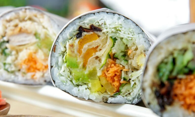 california sushirrito hybrid