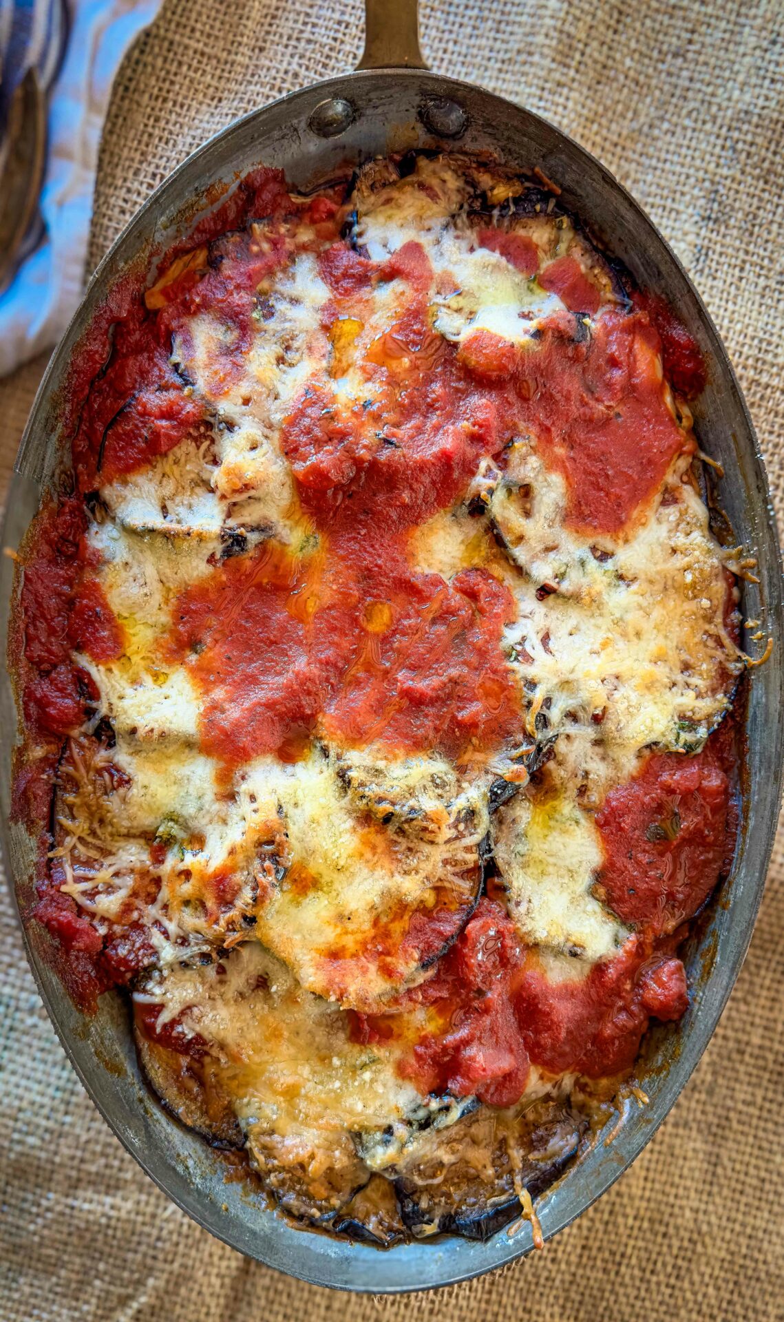 a delicious Italian dish with Eggplant Parmesan