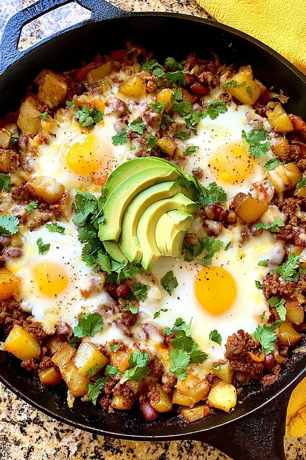 Hearty Mexican Breakfast Skillet