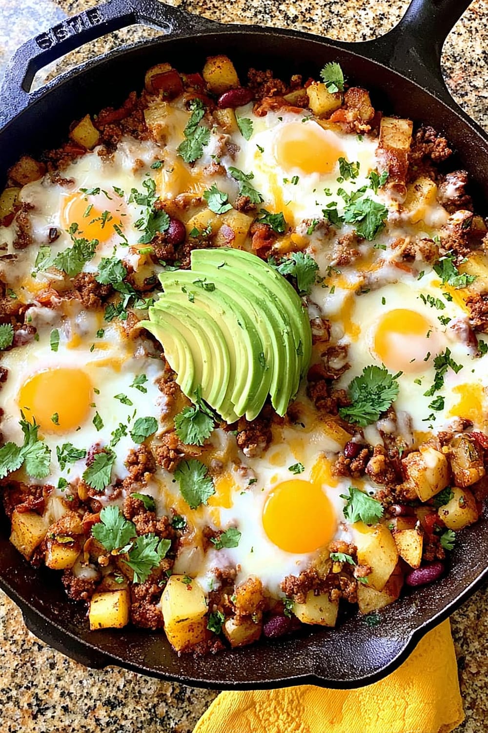 Hearty Mexican Breakfast Skillet