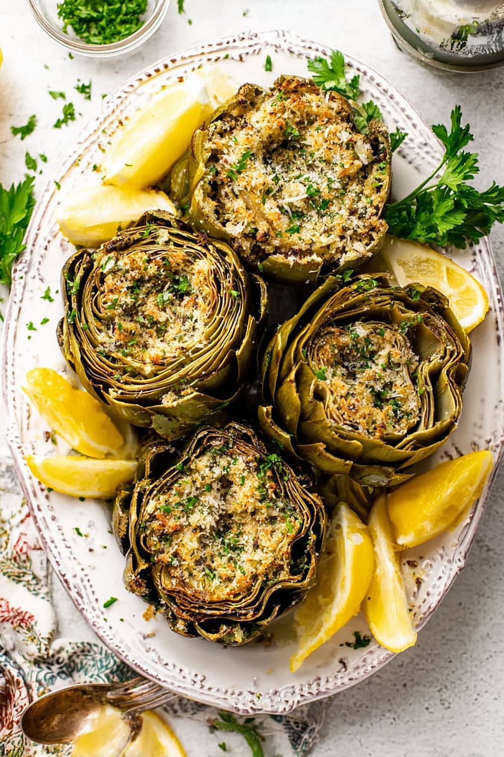 Italian Stuffed Artichokes Recipe (Sicilian Style)