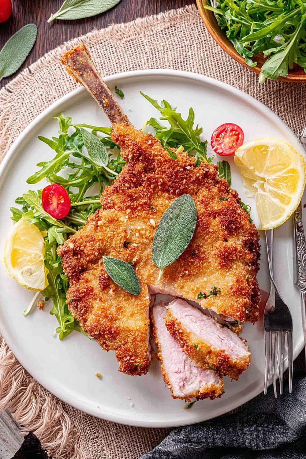 Bone-In Veal Milanese Recipe (Cotoletta alla Milanese)