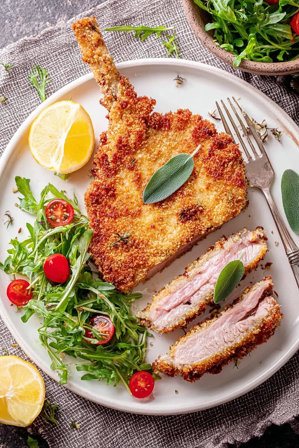 Bone-In Veal Milanese Recipe (Cotoletta alla Milanese)