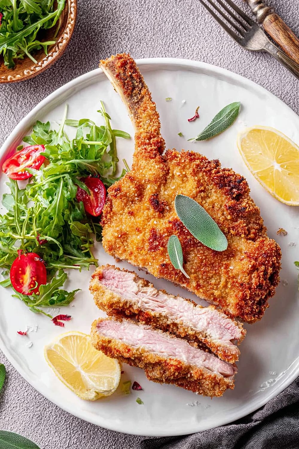 Bone-In Veal Milanese Recipe (Cotoletta alla Milanese)