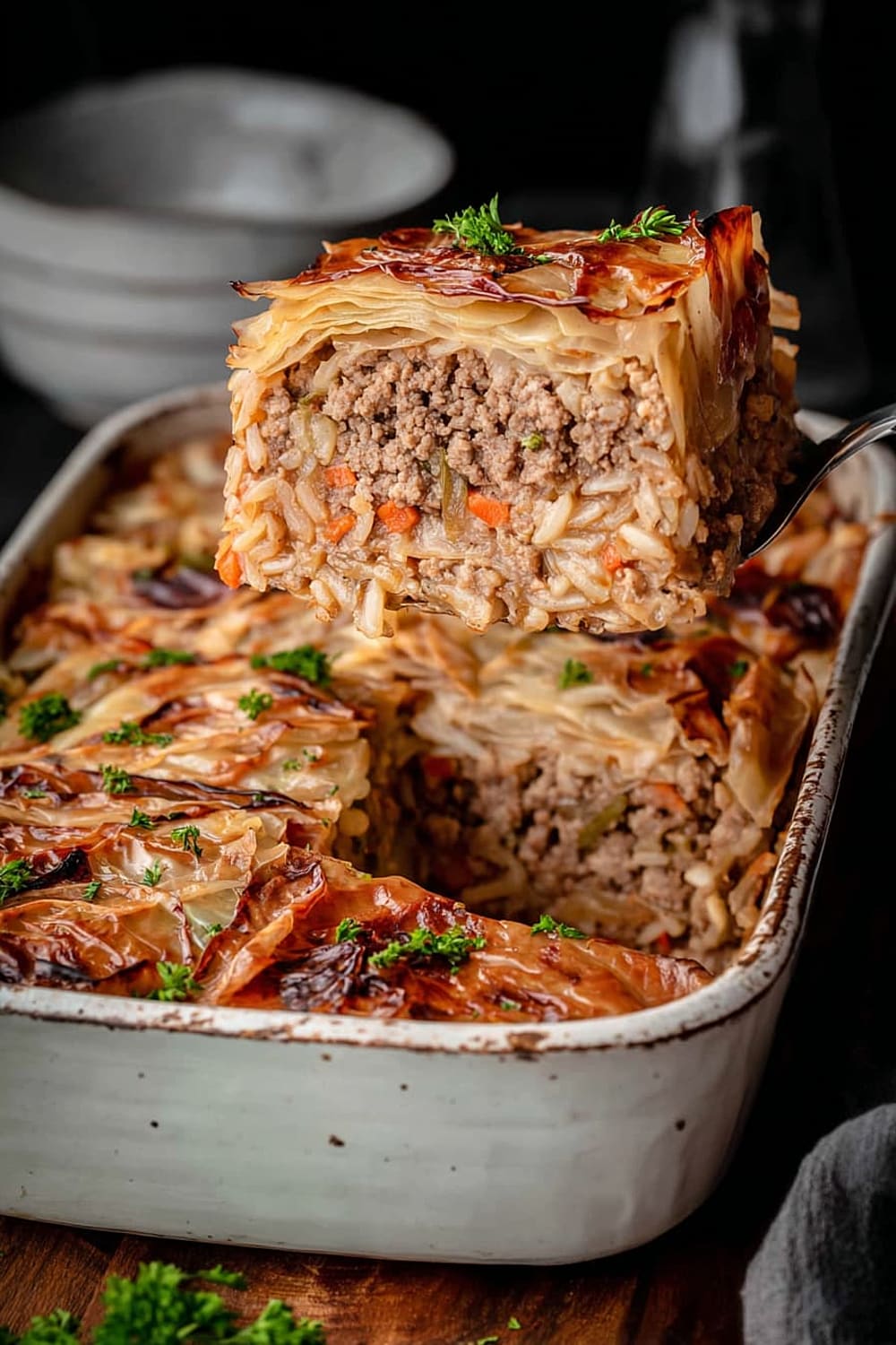Unstuffed Cabbage Rolls Casserole