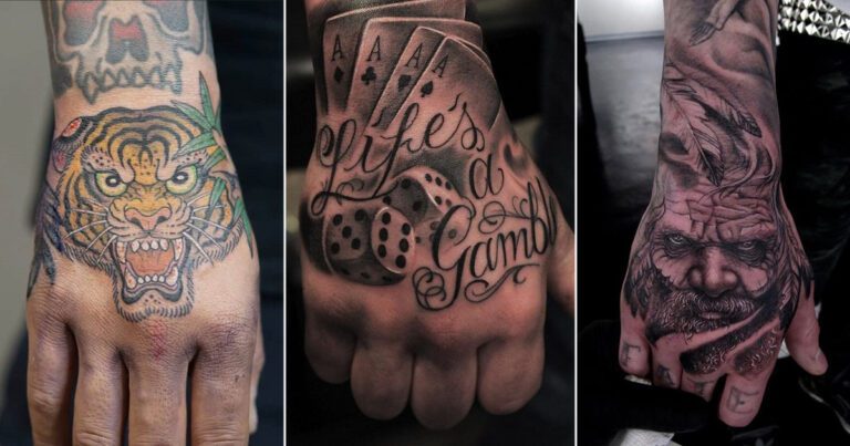 28 Hand Tattoo Ideas for Men Who Want to Stand Out