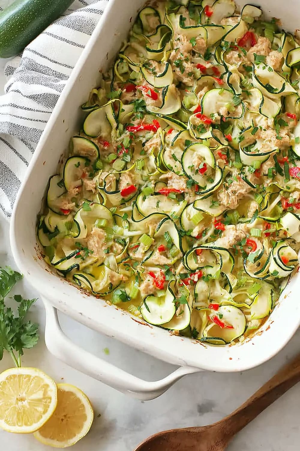 Tuna Zoodle Casserole