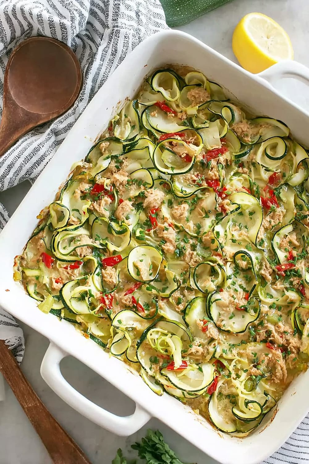 Tuna Zoodle Casserole
