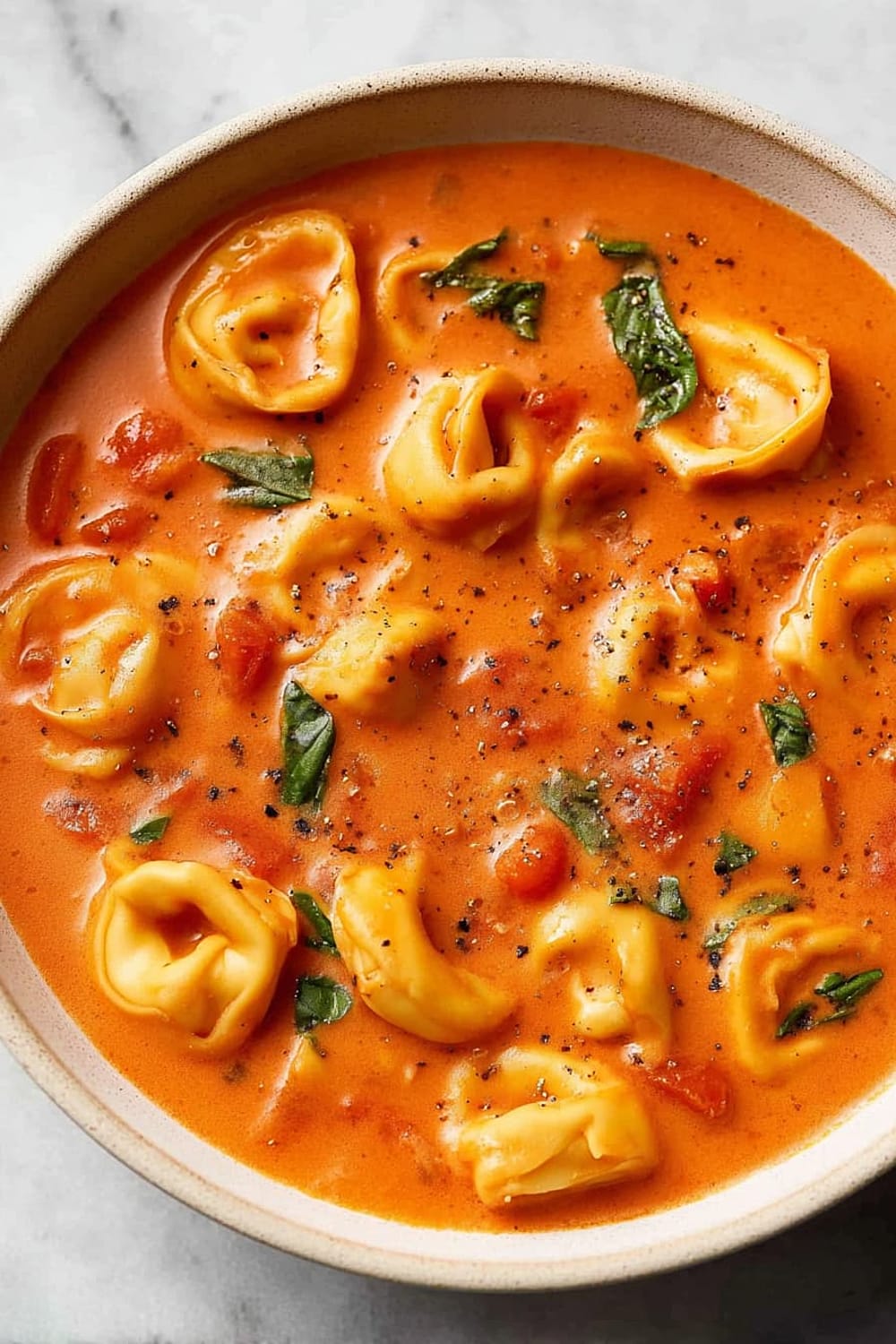 Tomato Tortellini Soup