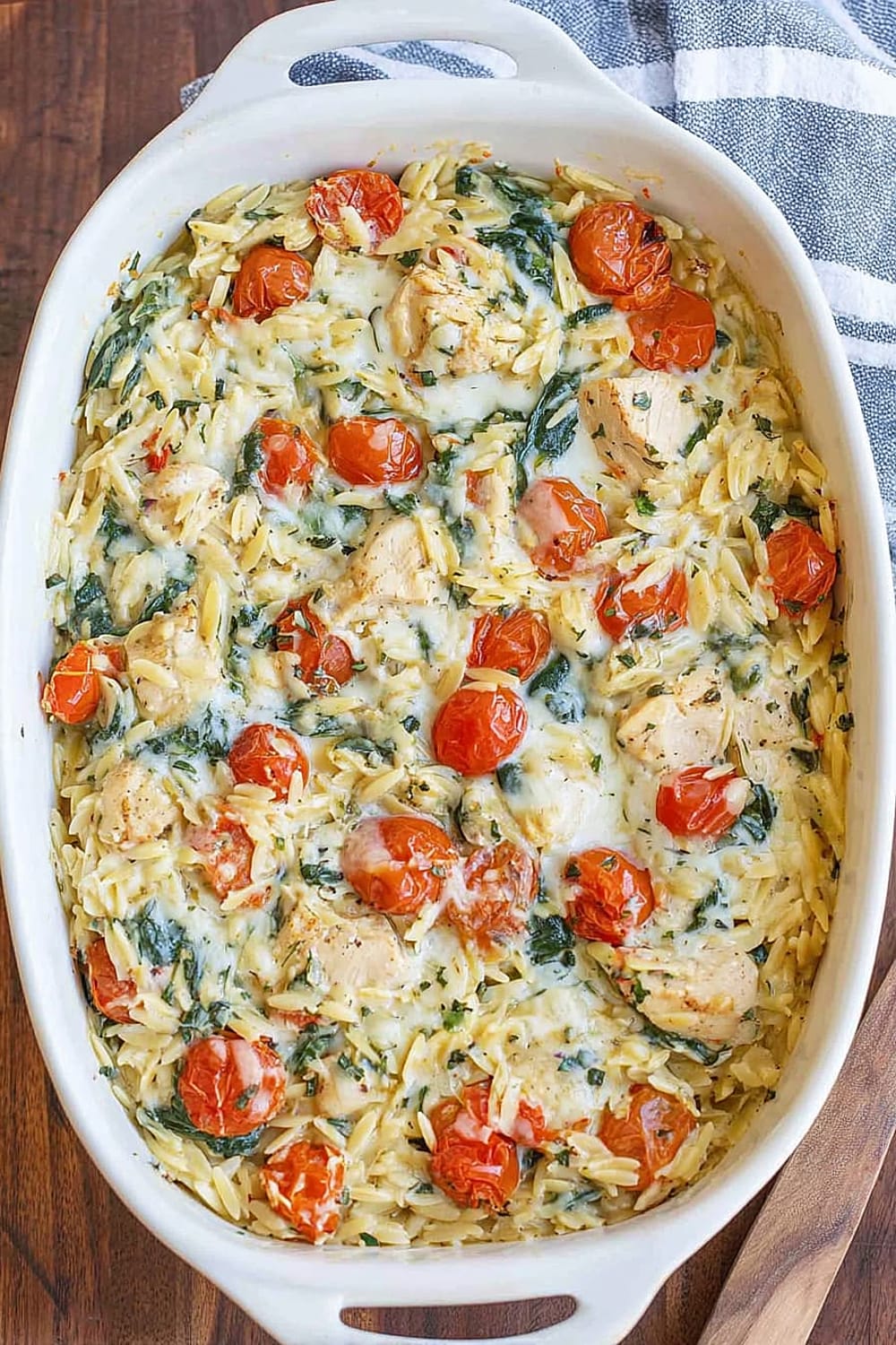 Chicken Orzo Bake