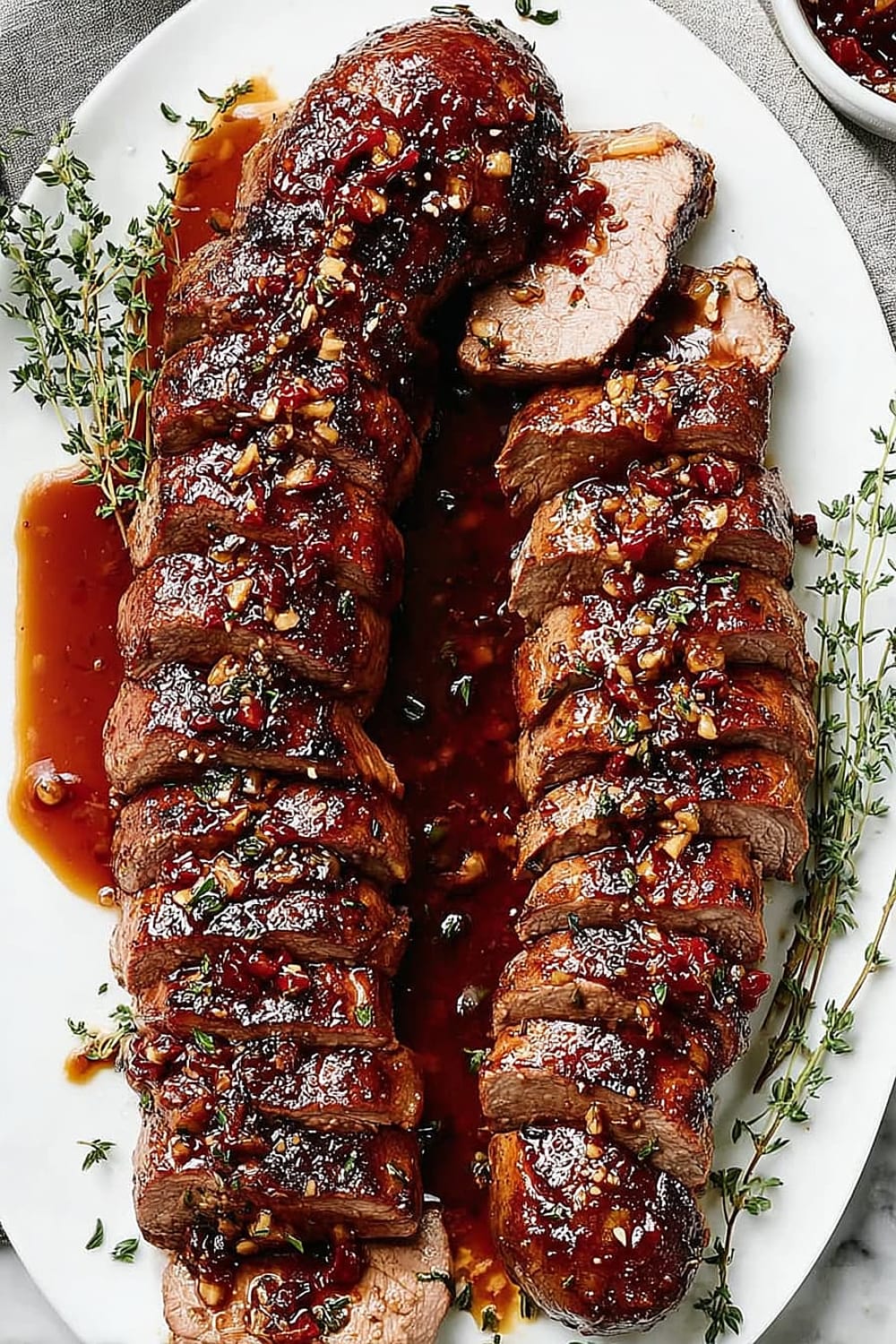 Honey Garlic Pork Tenderloin