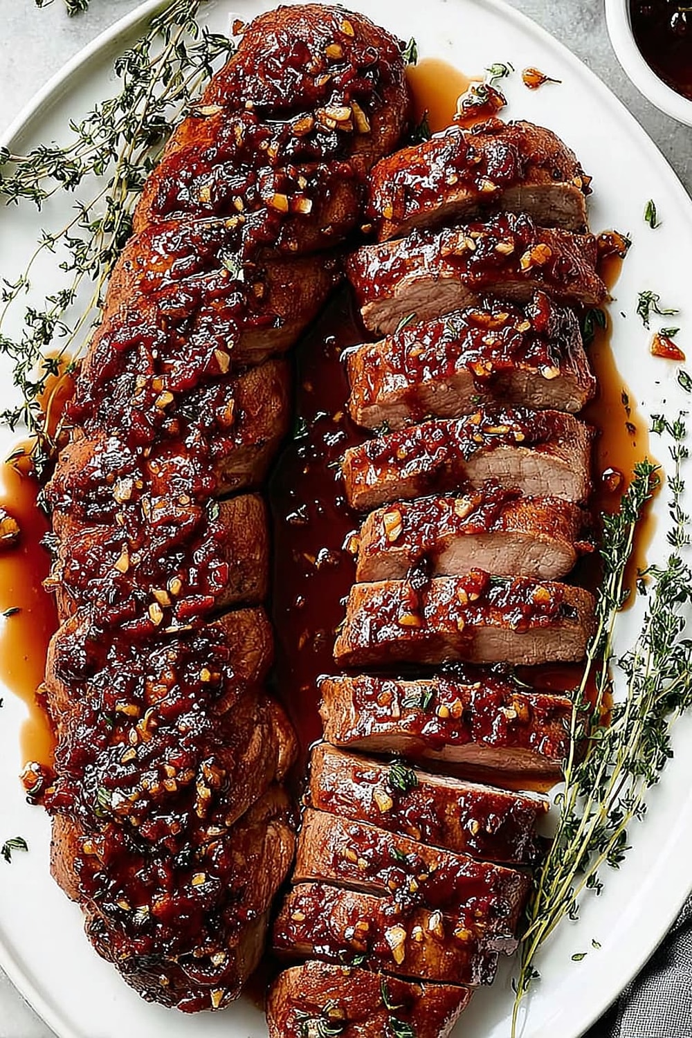 Honey Garlic Pork Tenderloin