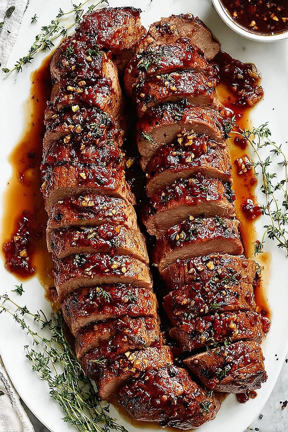 Honey Garlic Pork Tenderloin