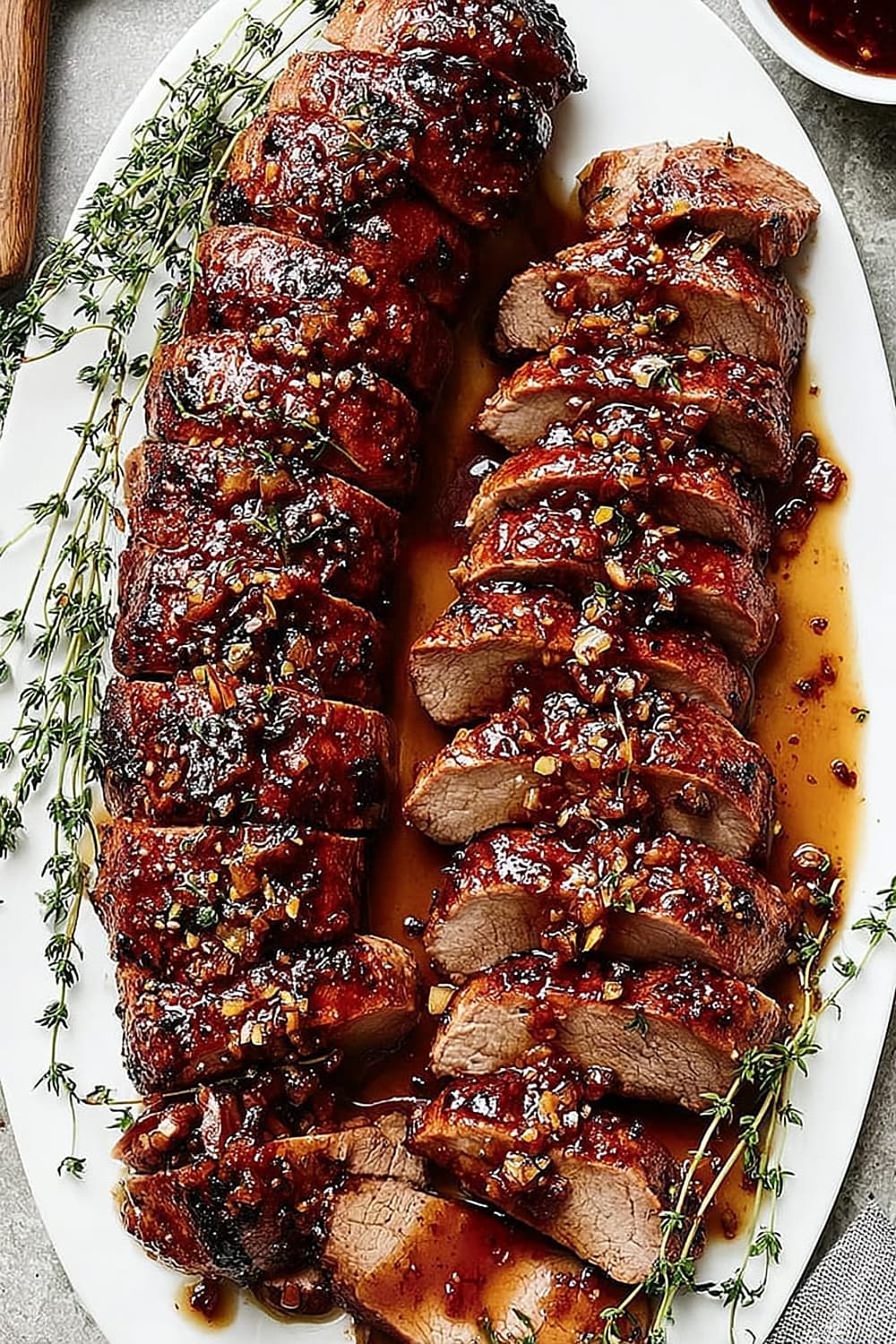 Honey Garlic Pork Tenderloin