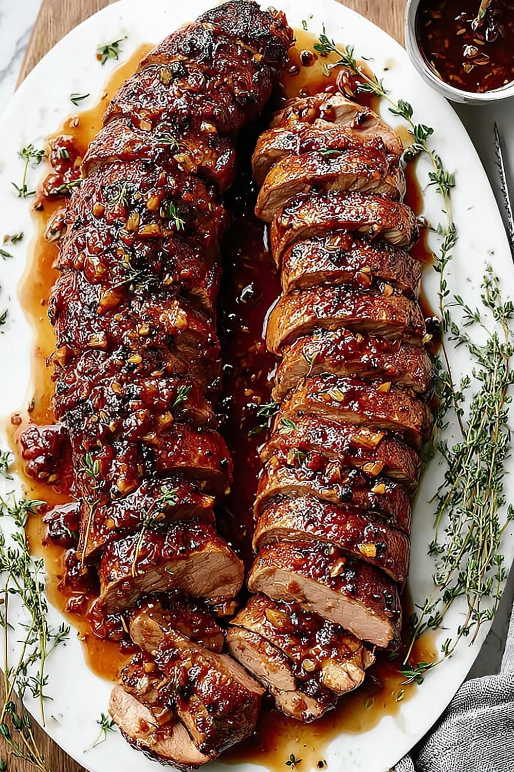 Honey Garlic Pork Tenderloin