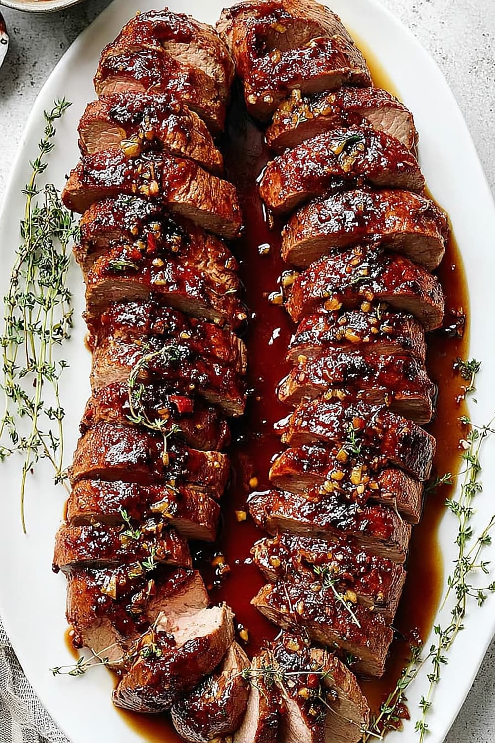 Honey Garlic Pork Tenderloin