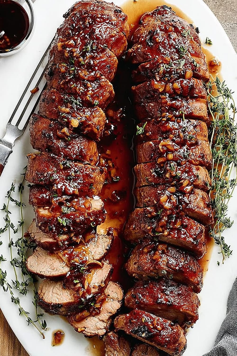 Honey Garlic Pork Tenderloin