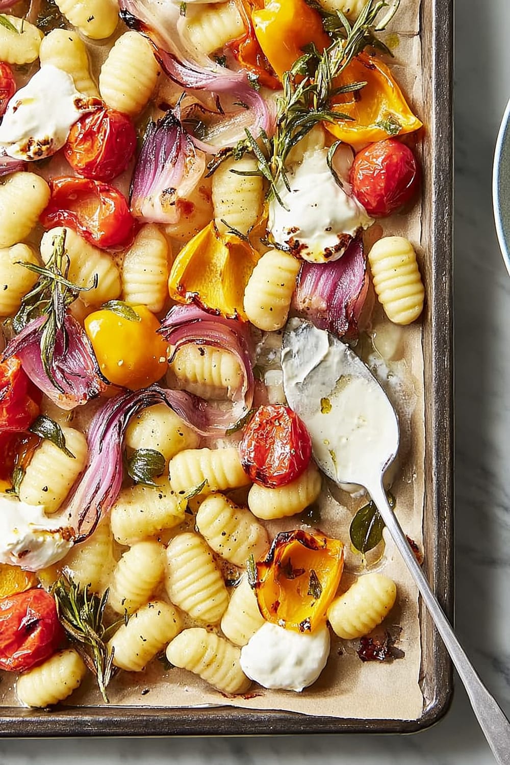 Crispy Sheet Pan Gnocchi and Veggies