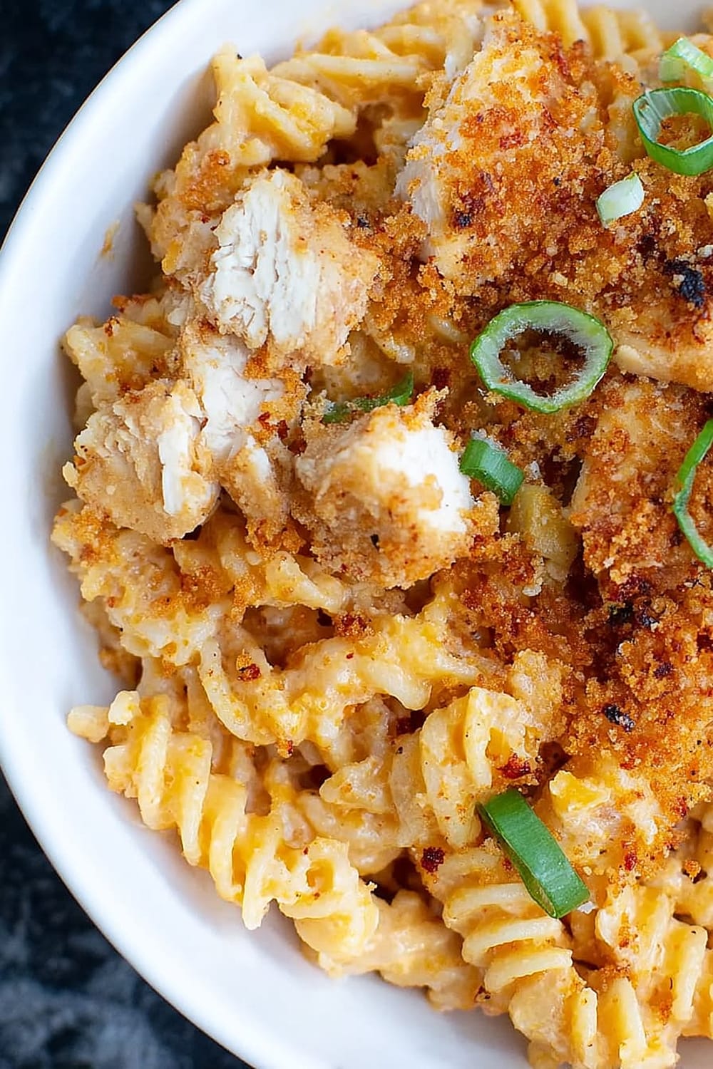 Grilled Nashville Hot Chicken Mac and Cheese