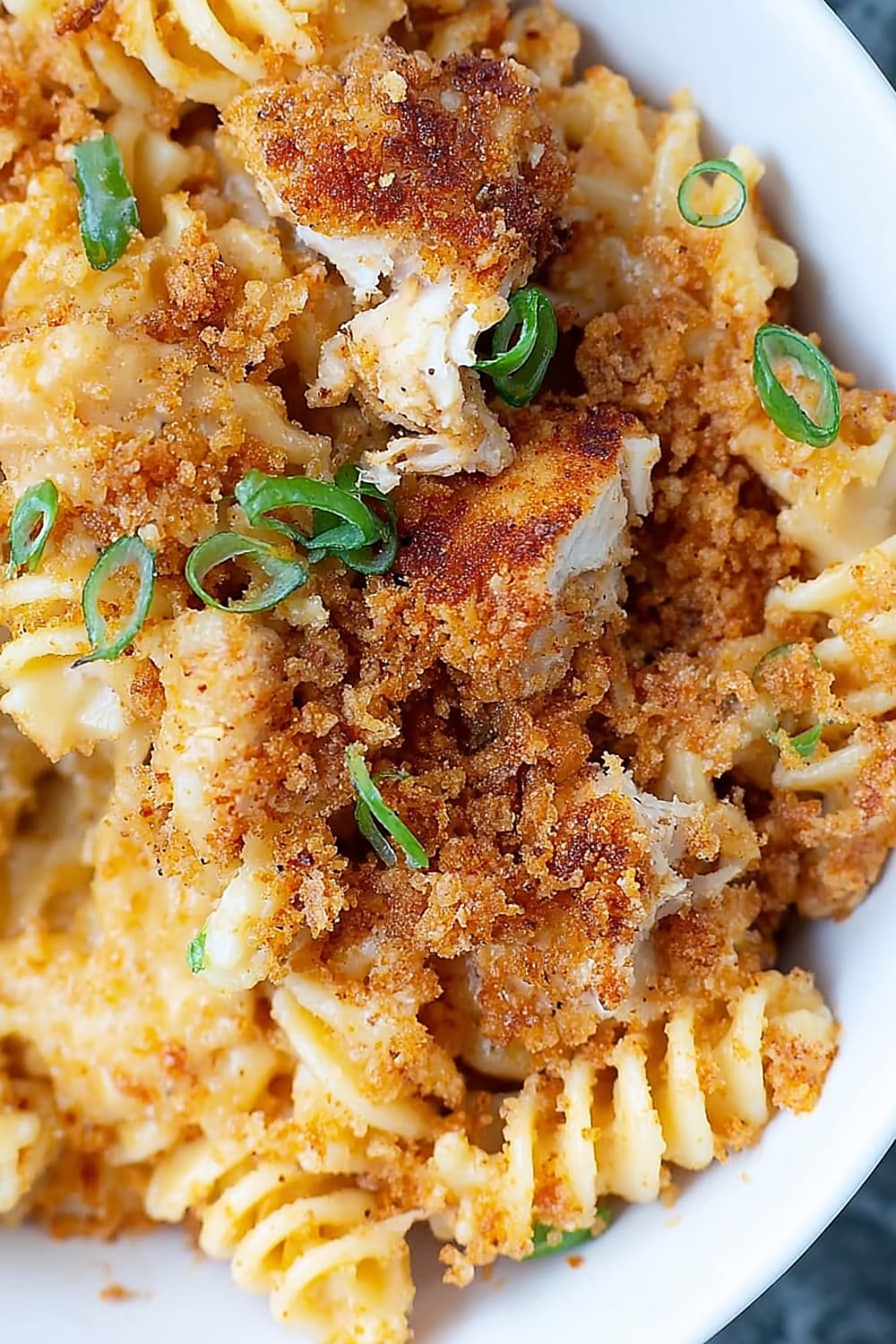 Grilled Nashville Hot Chicken Mac and Cheese
