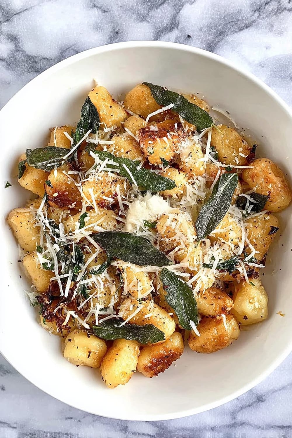 Gnocchi with Brown Butter, Sage and Parmesan