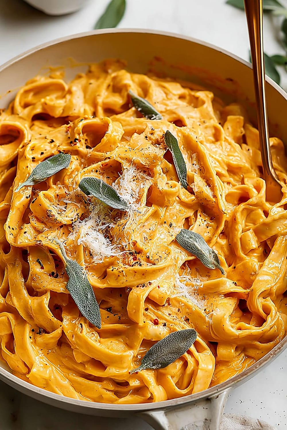 Pumpkin Alfredo Sauce