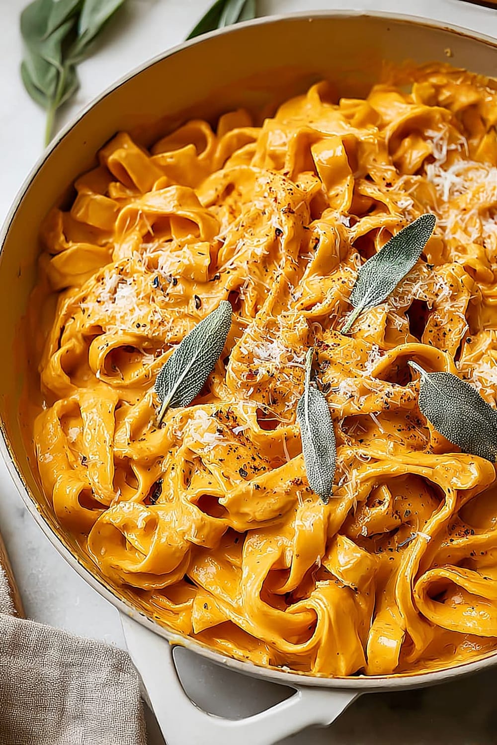 Pumpkin Alfredo Sauce
