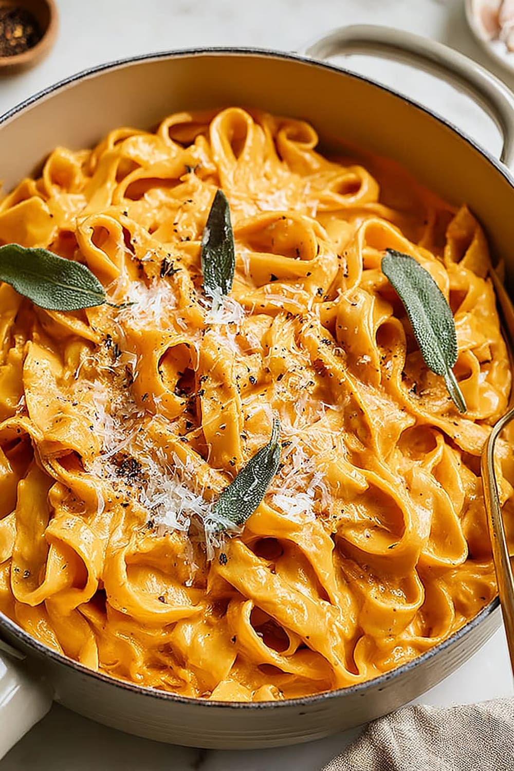 Pumpkin Alfredo Sauce
