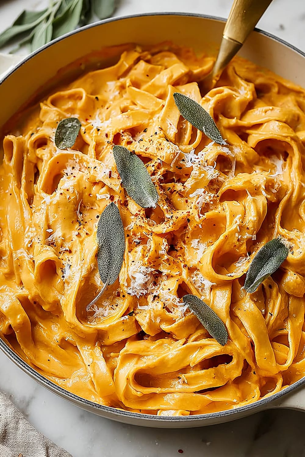 Pumpkin Alfredo Sauce