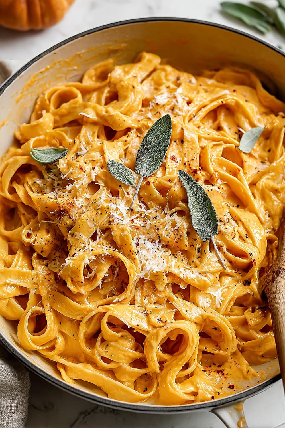 Pumpkin Alfredo Sauce