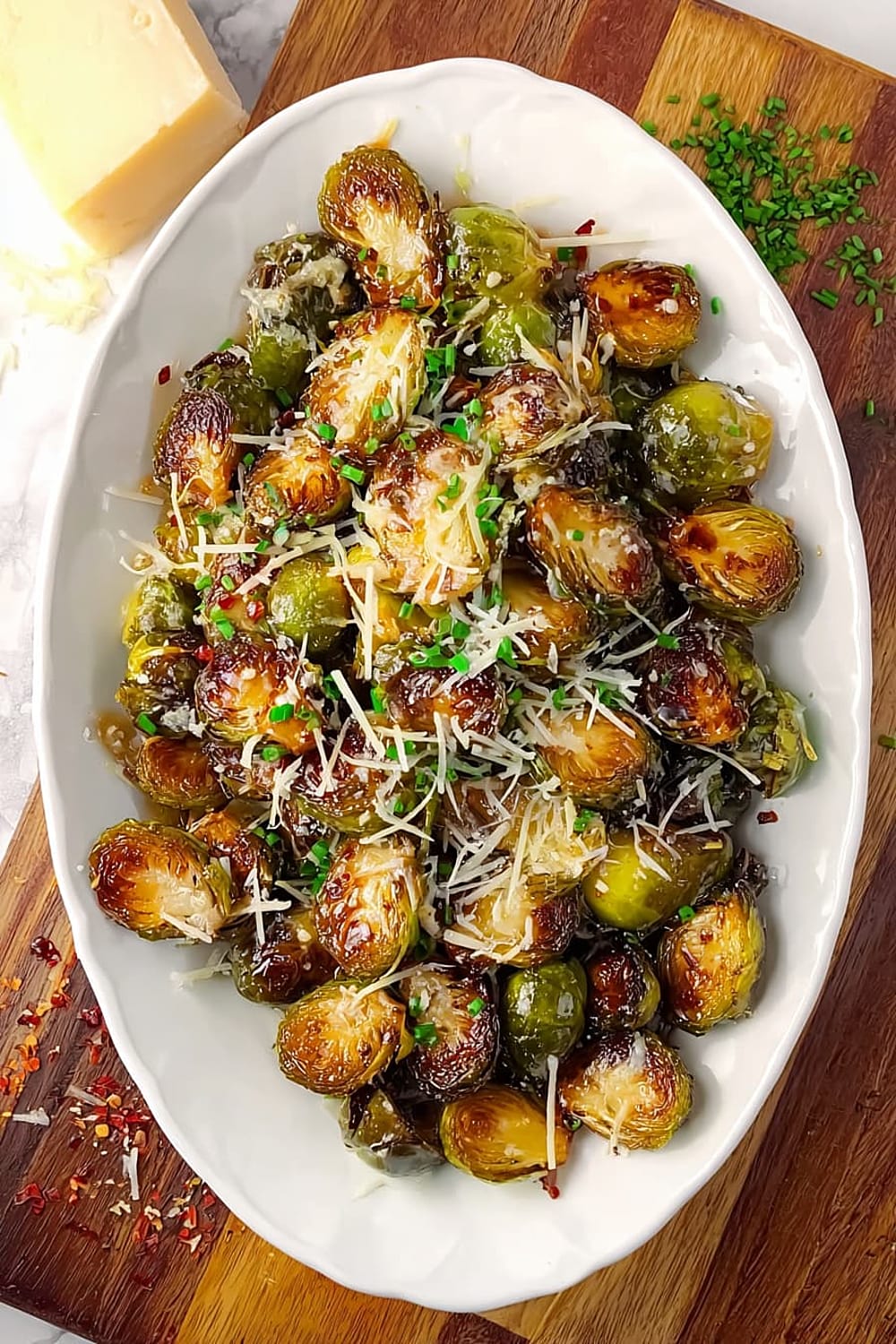 Hot Honey Brussels Sprouts