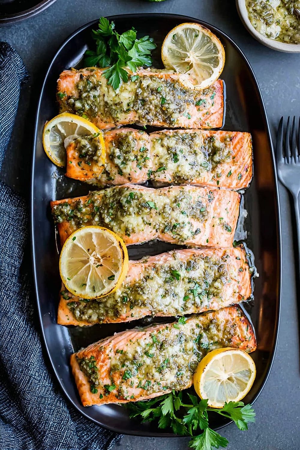 Pesto Butter Salmon