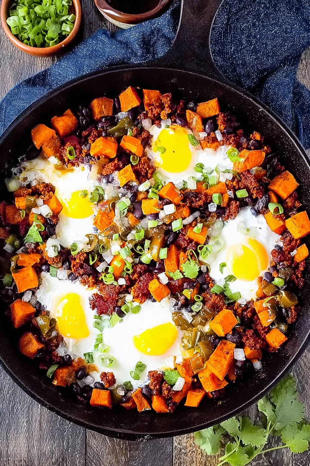 Chorizo Sweet Potato Hash