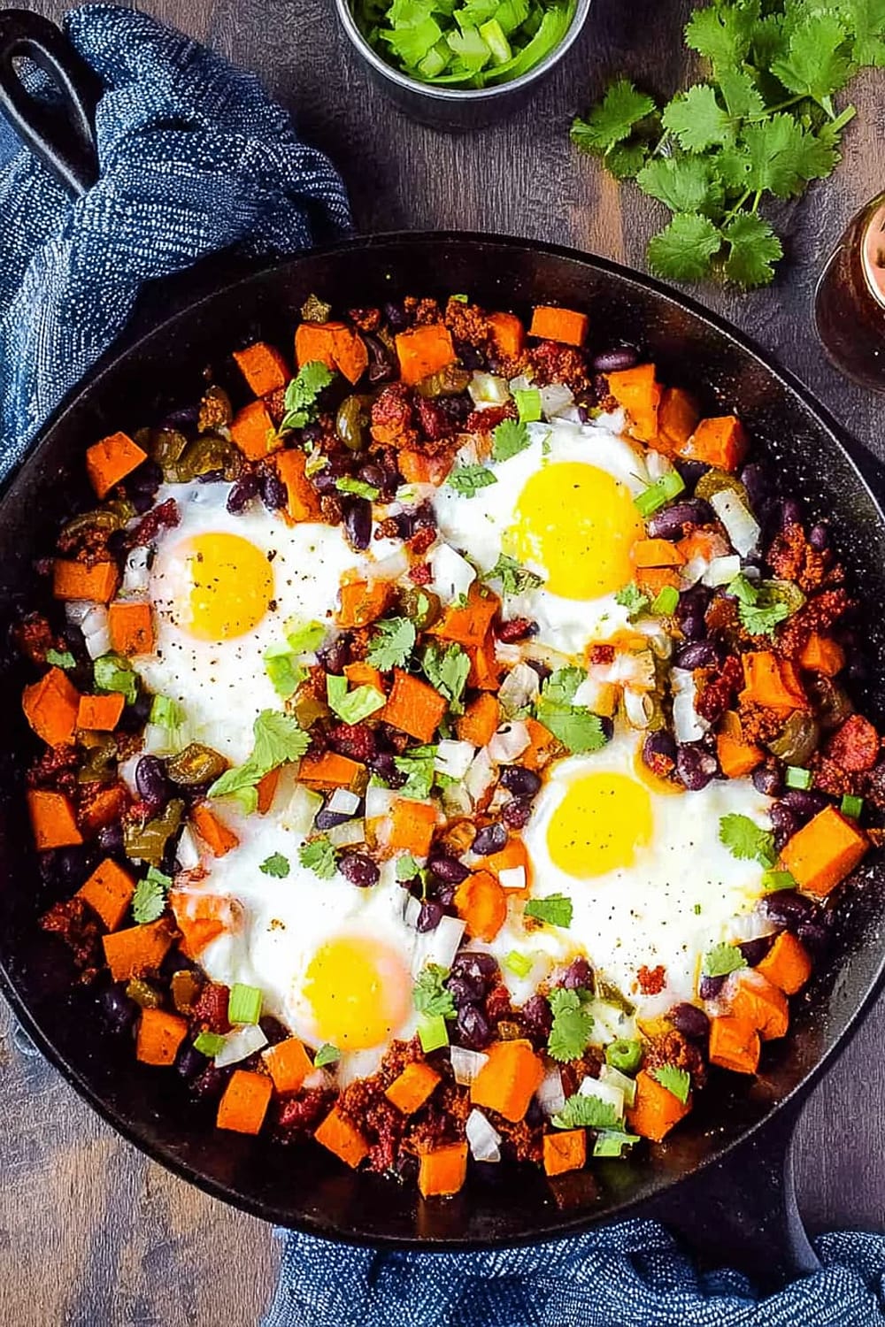 Chorizo Sweet Potato Hash