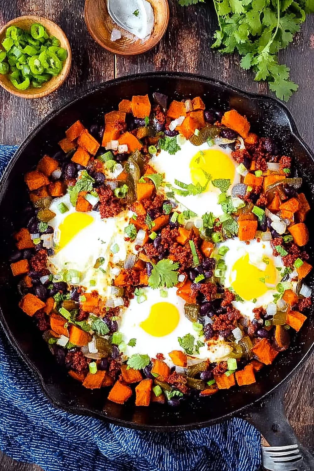 Chorizo Sweet Potato Hash