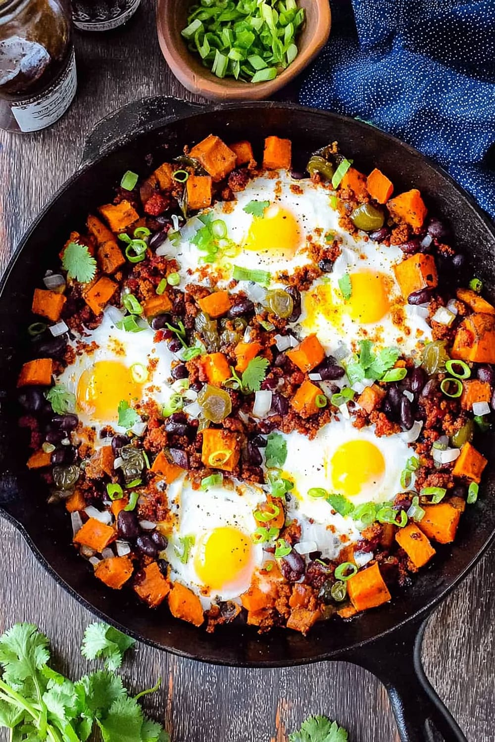Chorizo Sweet Potato Hash