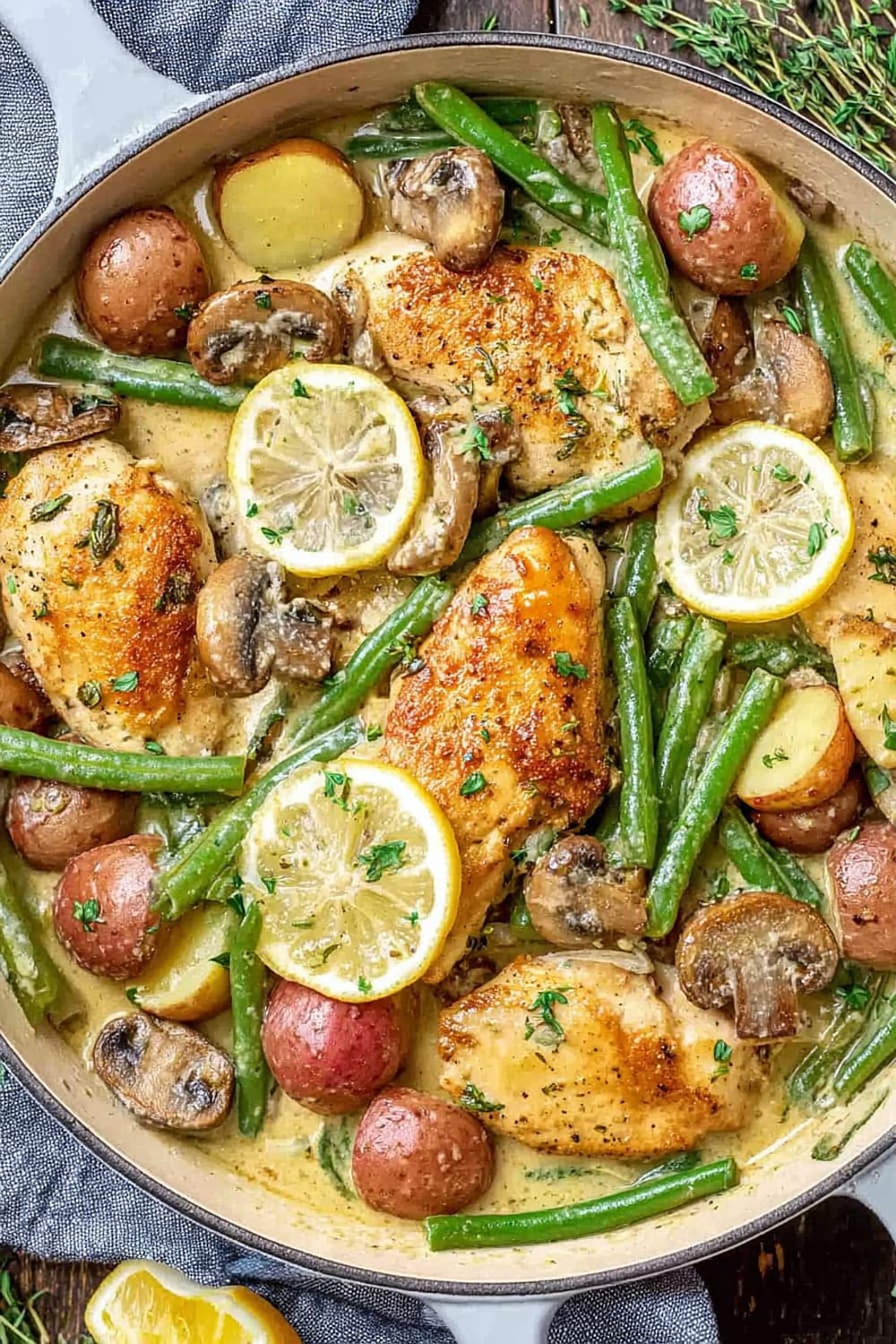 Chicken Green Beans and Potatoes